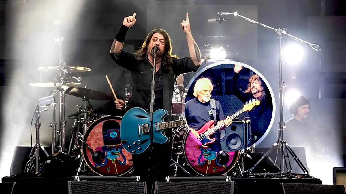Geezer Butler de Black Sabbath se une a Foo Fighters para tocar "Paranoid" en vivo