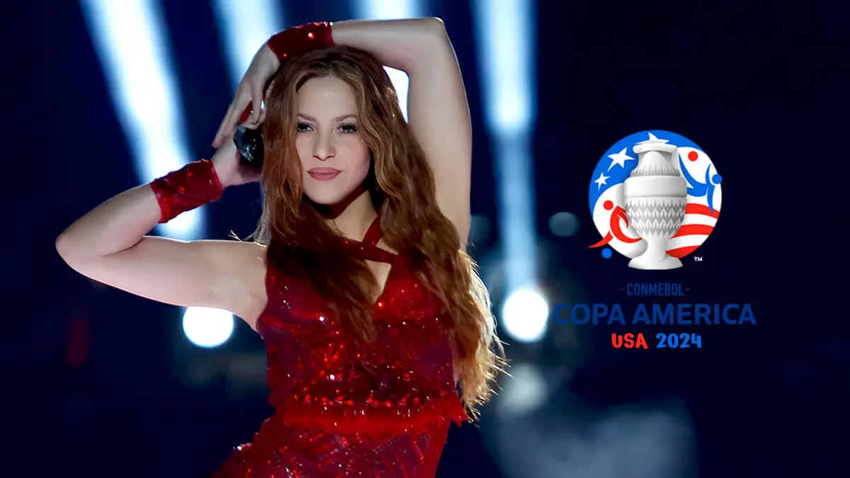 Shakira cantará frente a una multitud en el entretiempo de la final de la Copa América 2024